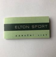 Záruční list ELTON SPORT