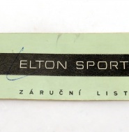 Záruční list ELTON SPORT. Marta1