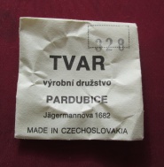 Sklo Tvar Pardubice 328, originální nepoužité vhodne na Prim 