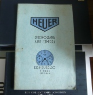HEUER CHRONOGRAPHS AND TIMERS
