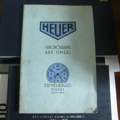 HEUER CHRONOGRAPHS AND TIMERS