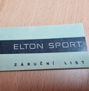 Elton Sport Záruční List