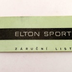 Záruční list k hodinkám ELTON SPORT. Land1