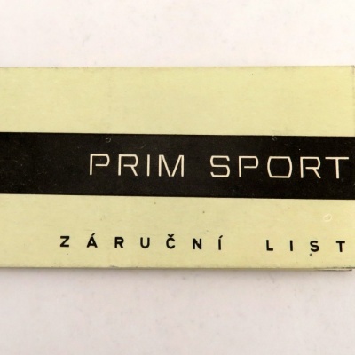 Záruční list k PRIM SPORT. Land1